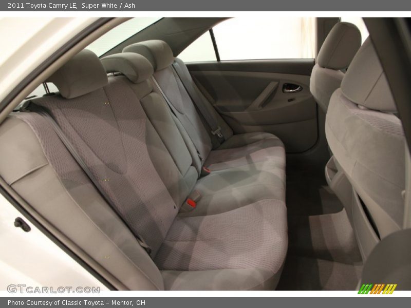 Super White / Ash 2011 Toyota Camry LE