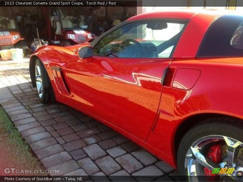 Torch Red / Red 2013 Chevrolet Corvette Grand Sport Coupe
