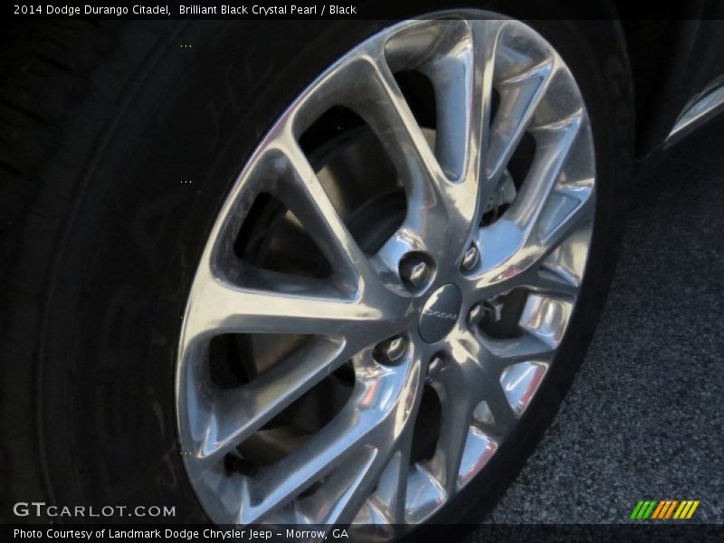 Brilliant Black Crystal Pearl / Black 2014 Dodge Durango Citadel