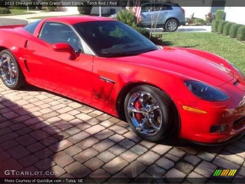 Torch Red / Red 2013 Chevrolet Corvette Grand Sport Coupe