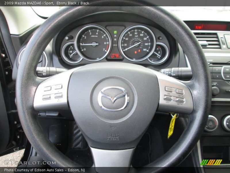 Ebony Black / Black 2009 Mazda MAZDA6 i Sport