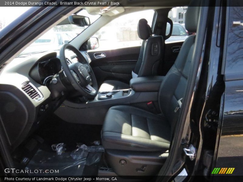 Brilliant Black Crystal Pearl / Black 2014 Dodge Durango Citadel