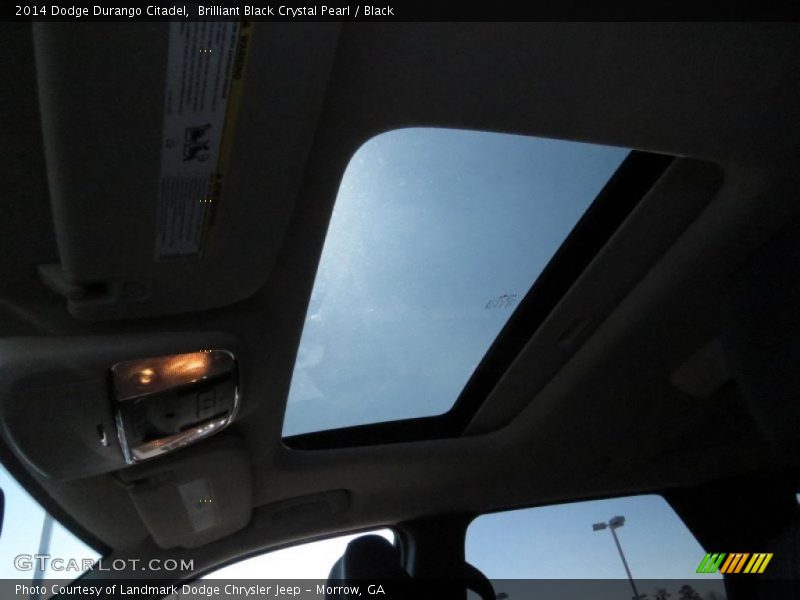 Brilliant Black Crystal Pearl / Black 2014 Dodge Durango Citadel