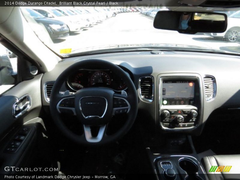 Brilliant Black Crystal Pearl / Black 2014 Dodge Durango Citadel