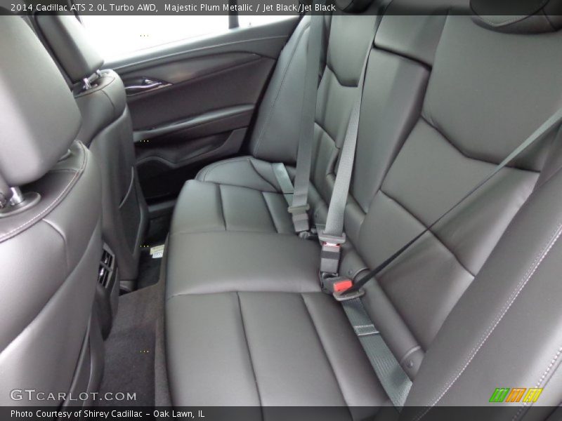 Majestic Plum Metallic / Jet Black/Jet Black 2014 Cadillac ATS 2.0L Turbo AWD