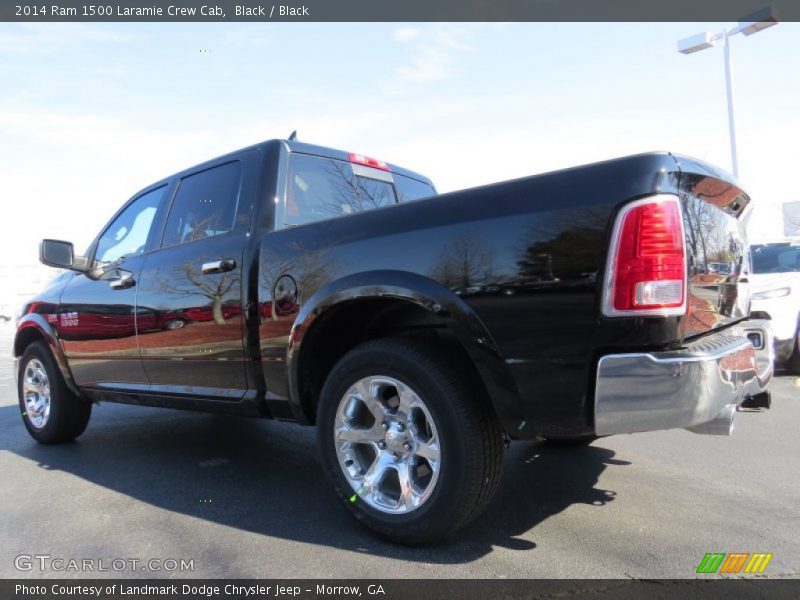 Black / Black 2014 Ram 1500 Laramie Crew Cab