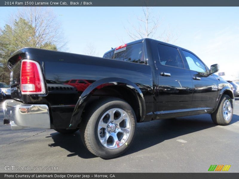 Black / Black 2014 Ram 1500 Laramie Crew Cab