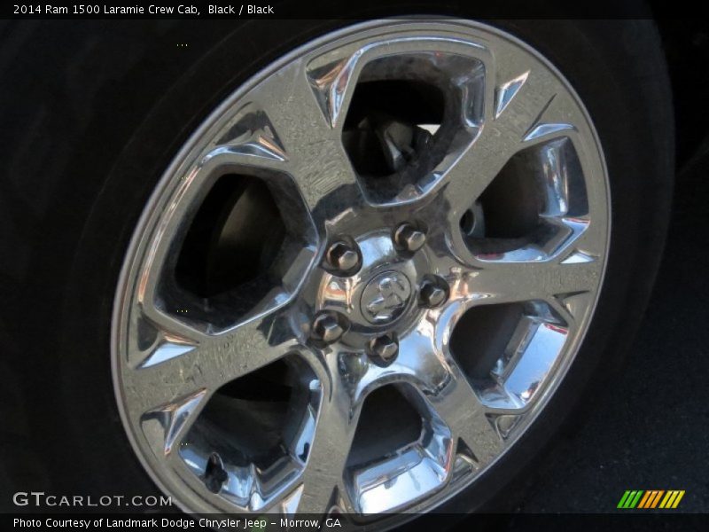 Black / Black 2014 Ram 1500 Laramie Crew Cab