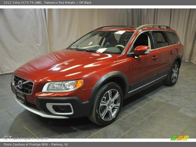 Flamenco Red Metallic / Off Black 2012 Volvo XC70 T6 AWD