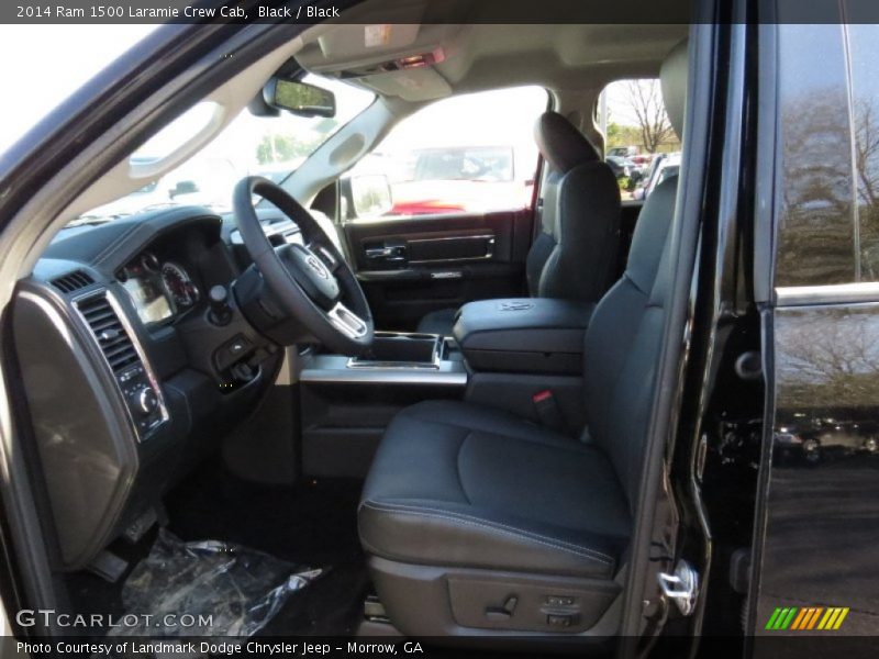 Black / Black 2014 Ram 1500 Laramie Crew Cab