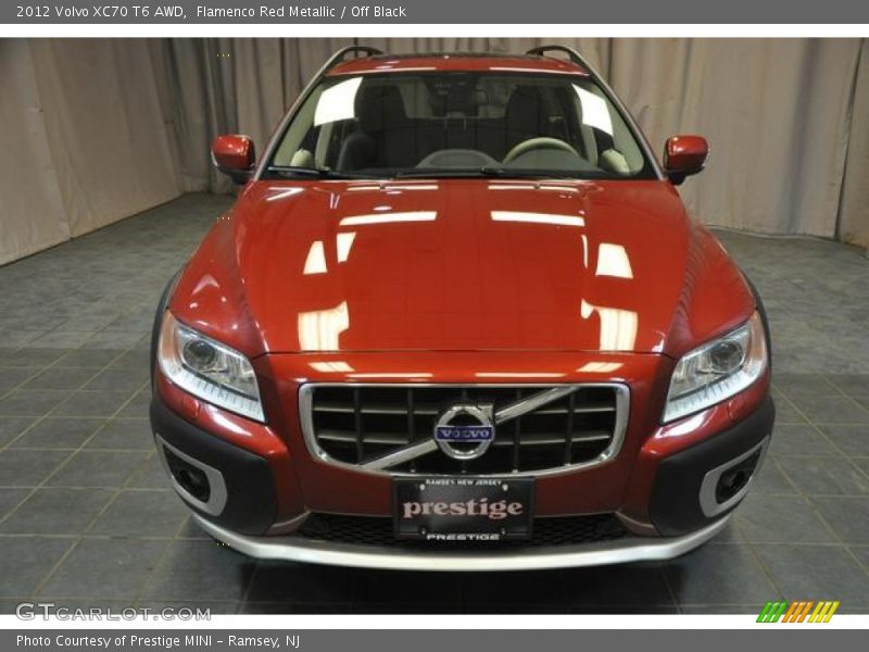 Flamenco Red Metallic / Off Black 2012 Volvo XC70 T6 AWD