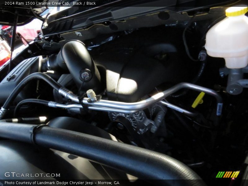 Black / Black 2014 Ram 1500 Laramie Crew Cab