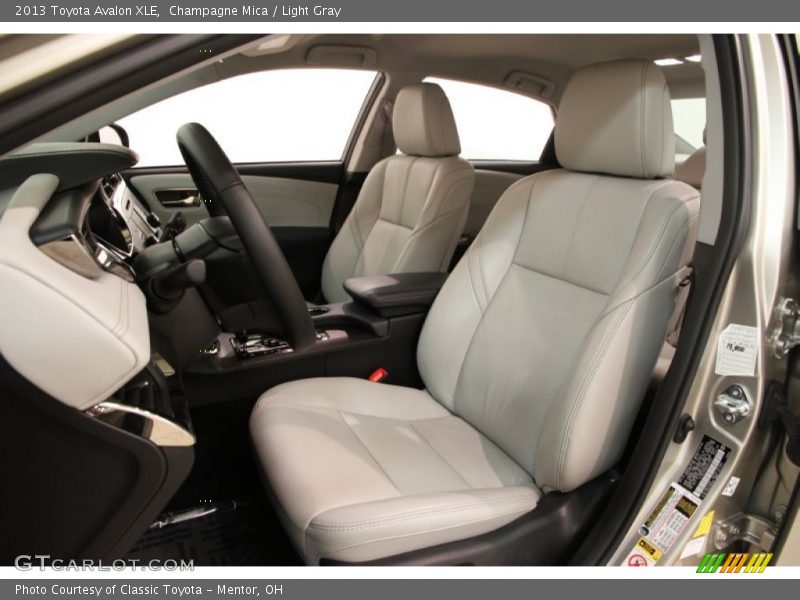 Champagne Mica / Light Gray 2013 Toyota Avalon XLE