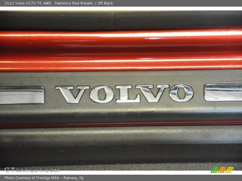 Flamenco Red Metallic / Off Black 2012 Volvo XC70 T6 AWD