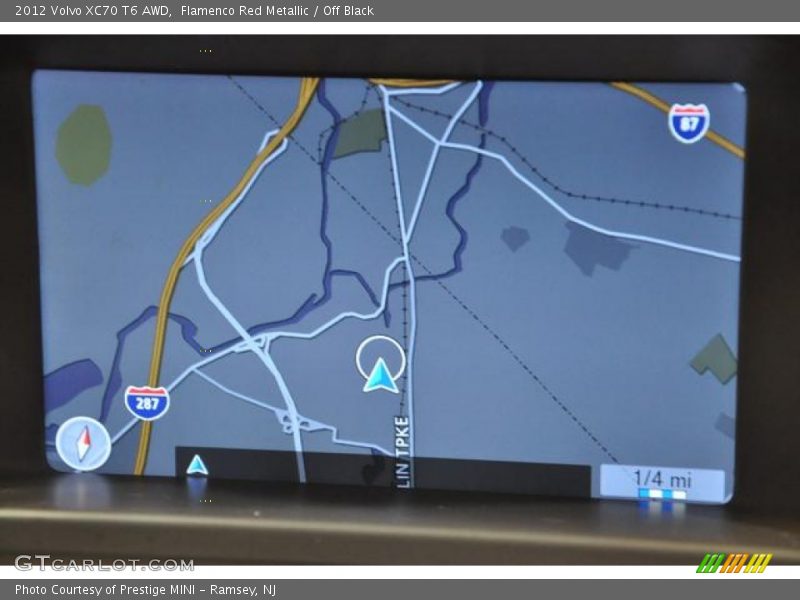 Navigation of 2012 XC70 T6 AWD