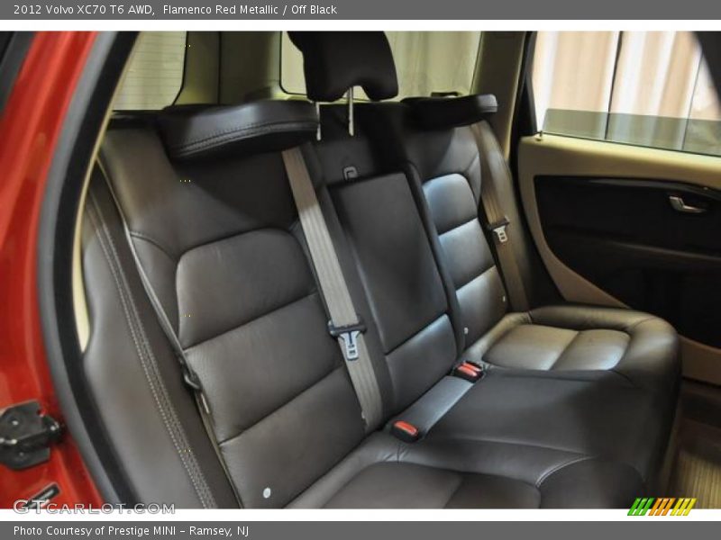 Rear Seat of 2012 XC70 T6 AWD