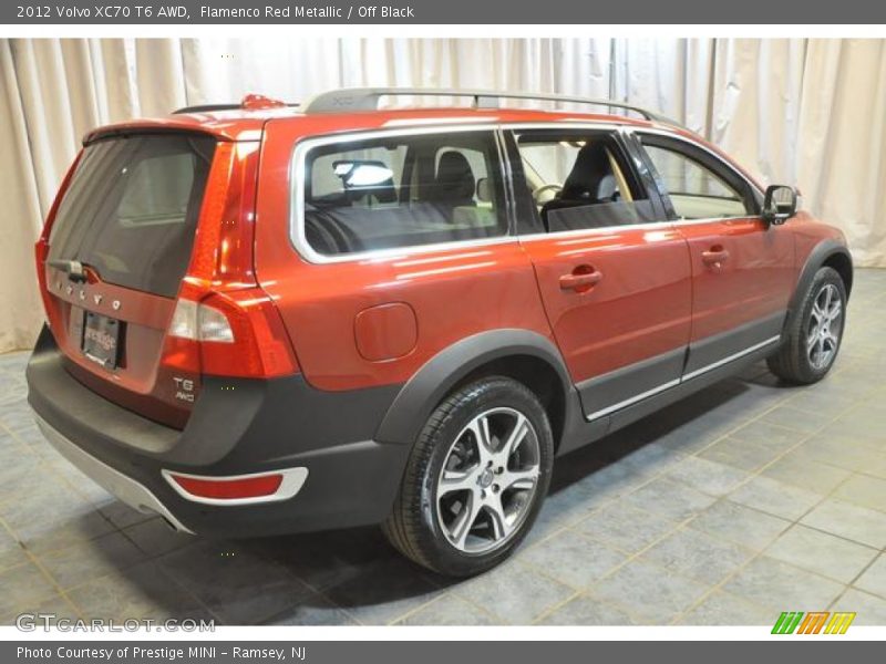 Flamenco Red Metallic / Off Black 2012 Volvo XC70 T6 AWD