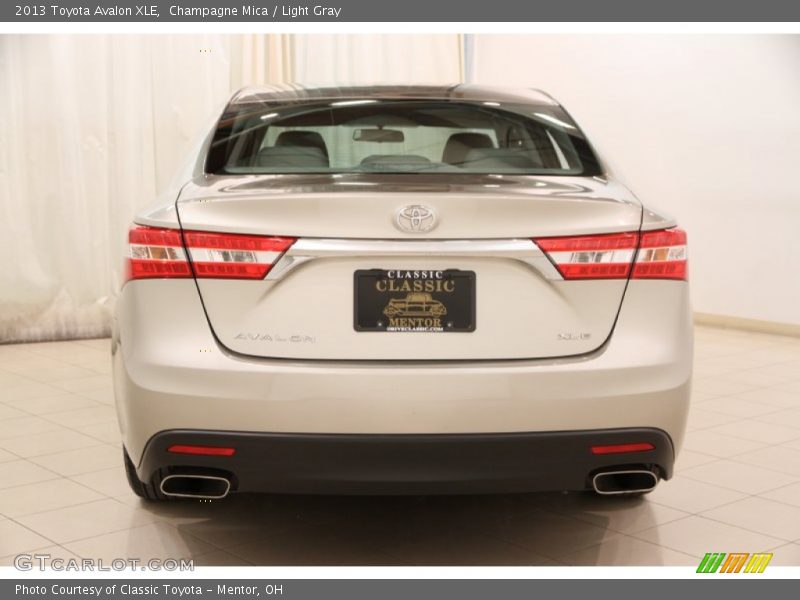 Champagne Mica / Light Gray 2013 Toyota Avalon XLE