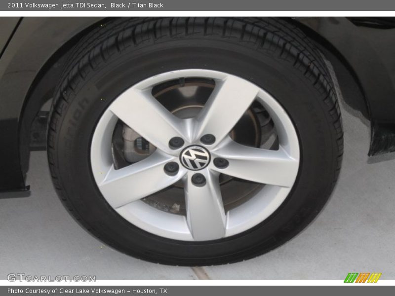 Black / Titan Black 2011 Volkswagen Jetta TDI Sedan