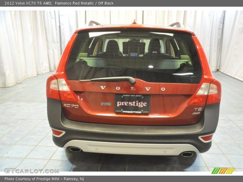 Flamenco Red Metallic / Off Black 2012 Volvo XC70 T6 AWD