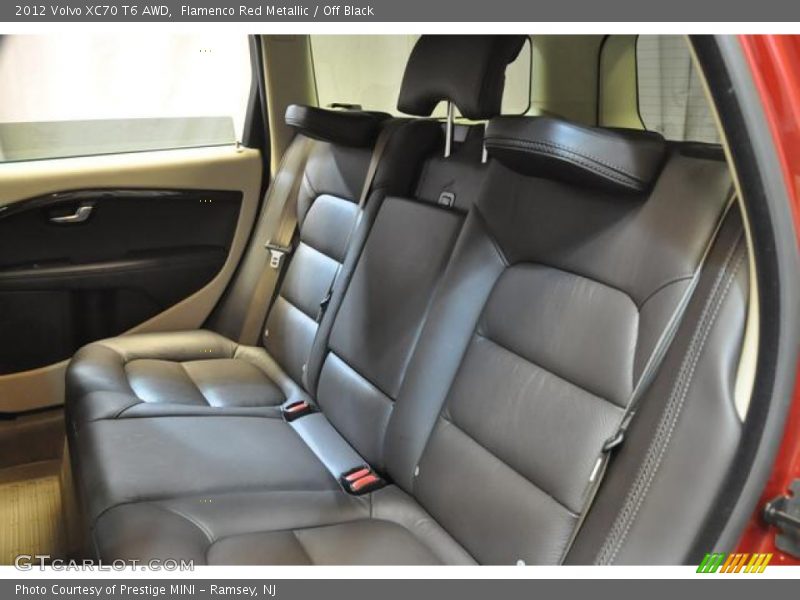 Rear Seat of 2012 XC70 T6 AWD