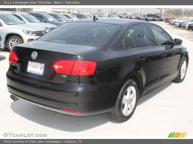 Black / Titan Black 2011 Volkswagen Jetta TDI Sedan