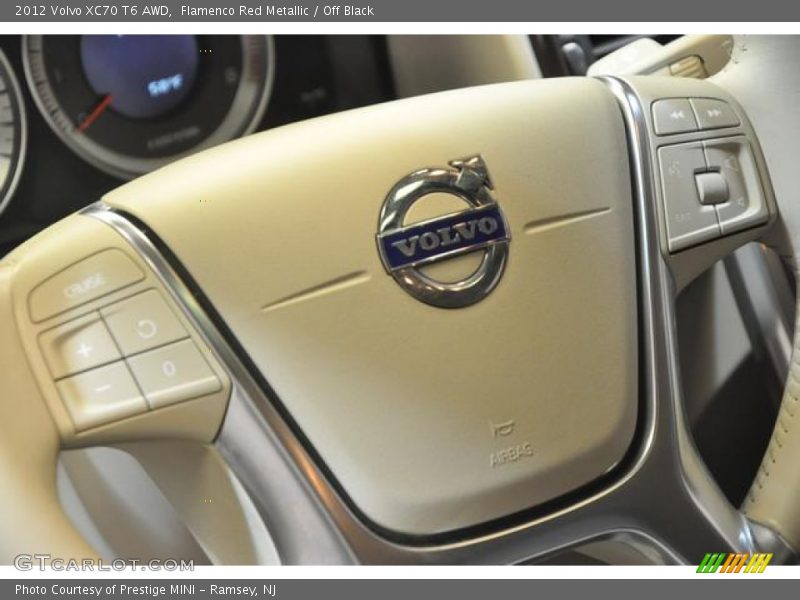Flamenco Red Metallic / Off Black 2012 Volvo XC70 T6 AWD