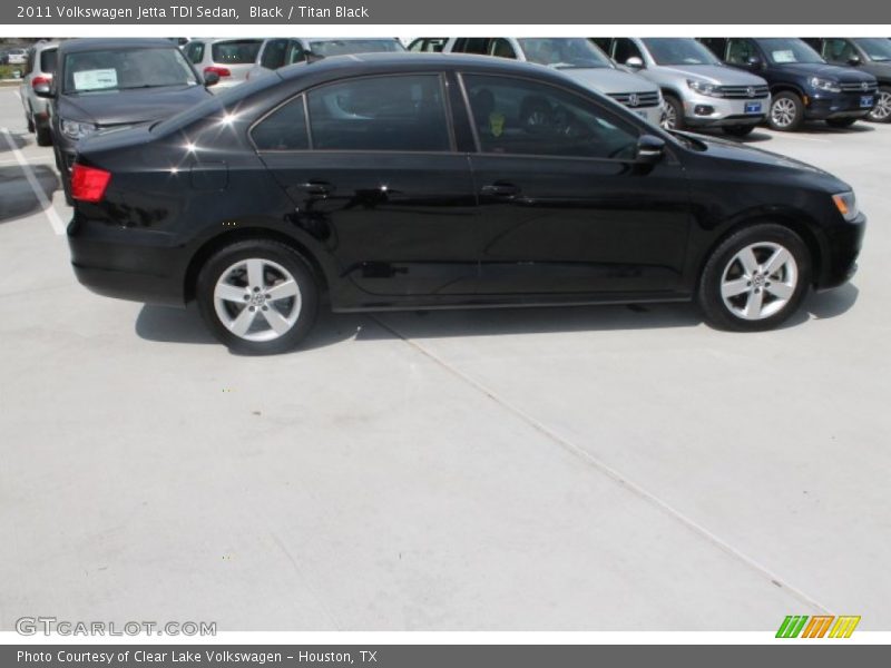 Black / Titan Black 2011 Volkswagen Jetta TDI Sedan