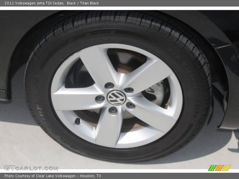 Black / Titan Black 2011 Volkswagen Jetta TDI Sedan