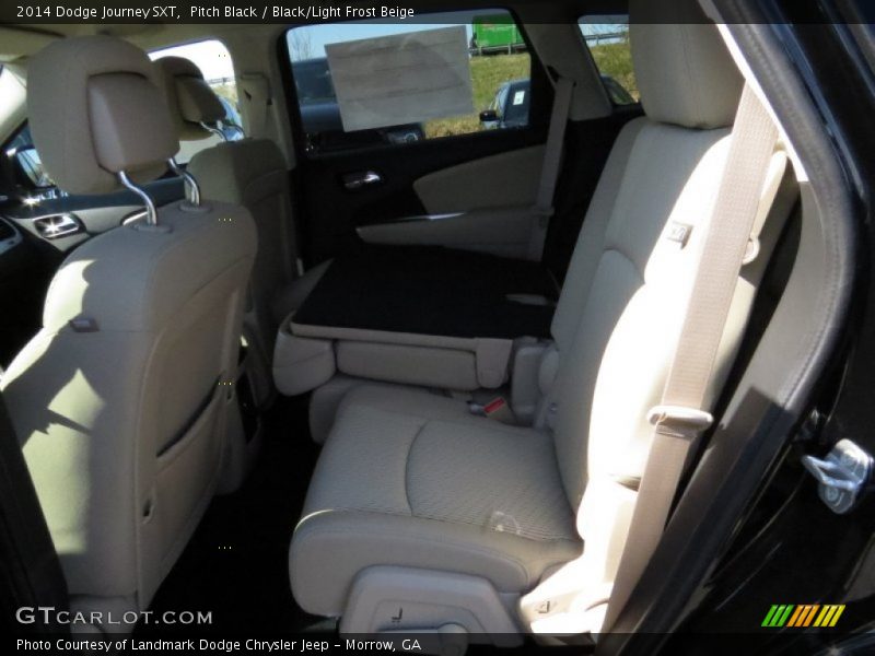 Pitch Black / Black/Light Frost Beige 2014 Dodge Journey SXT