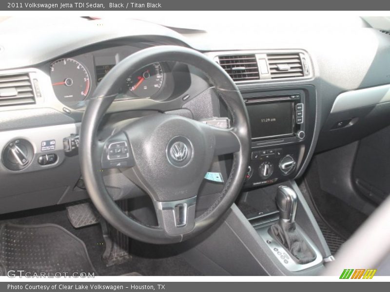 Black / Titan Black 2011 Volkswagen Jetta TDI Sedan