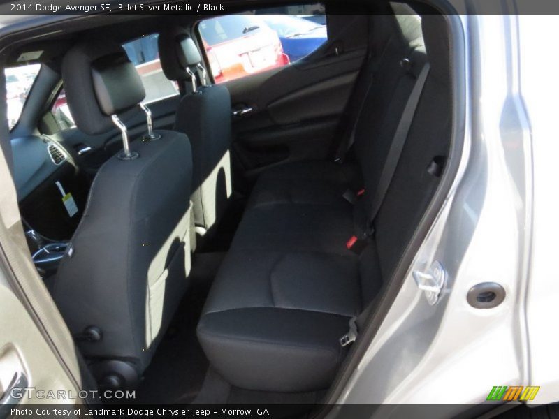 Billet Silver Metallic / Black 2014 Dodge Avenger SE