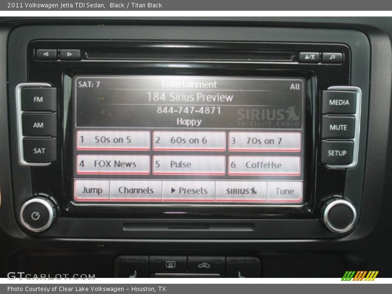 Black / Titan Black 2011 Volkswagen Jetta TDI Sedan