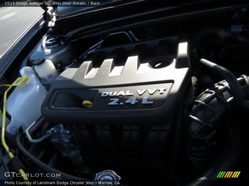 Billet Silver Metallic / Black 2014 Dodge Avenger SE