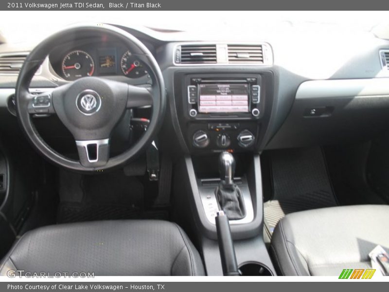 Black / Titan Black 2011 Volkswagen Jetta TDI Sedan
