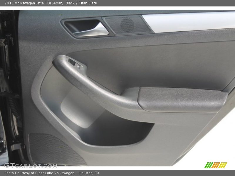 Black / Titan Black 2011 Volkswagen Jetta TDI Sedan