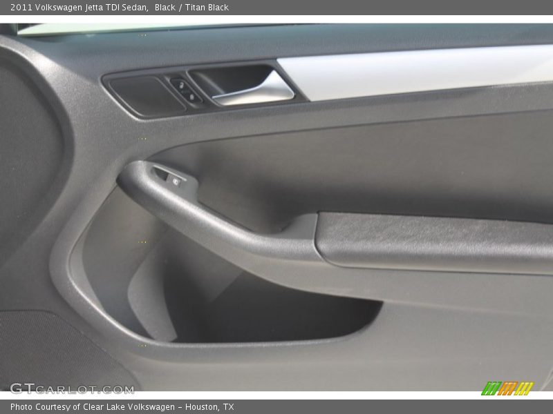 Black / Titan Black 2011 Volkswagen Jetta TDI Sedan
