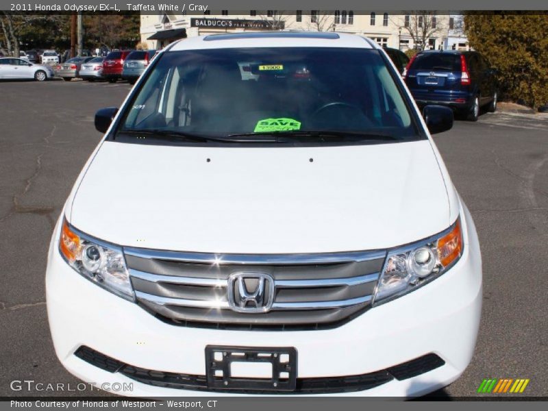 Taffeta White / Gray 2011 Honda Odyssey EX-L