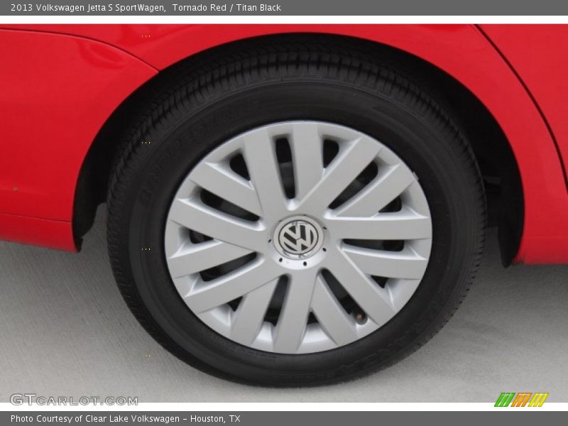 Tornado Red / Titan Black 2013 Volkswagen Jetta S SportWagen