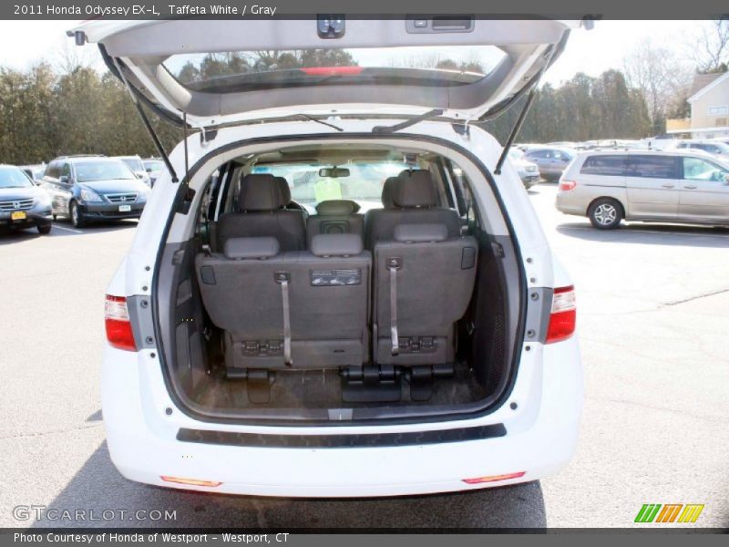 Taffeta White / Gray 2011 Honda Odyssey EX-L