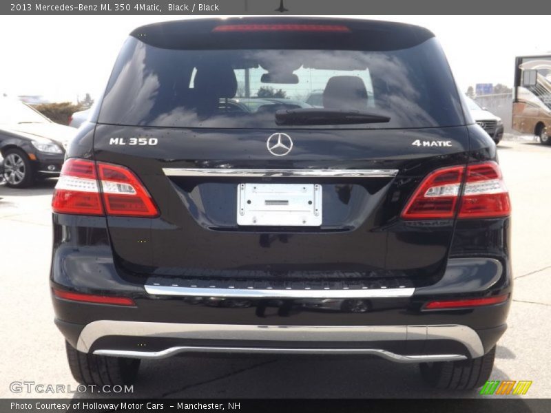 Black / Black 2013 Mercedes-Benz ML 350 4Matic