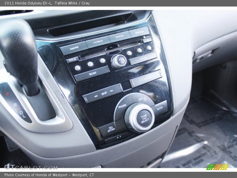 Taffeta White / Gray 2011 Honda Odyssey EX-L