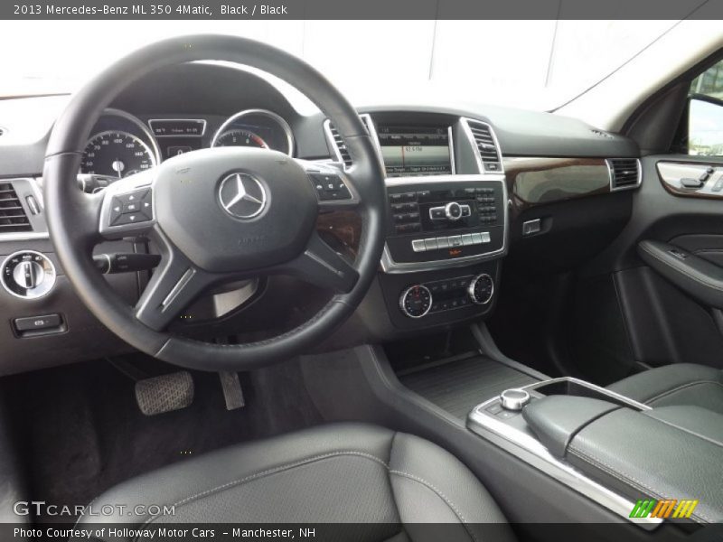 Black / Black 2013 Mercedes-Benz ML 350 4Matic
