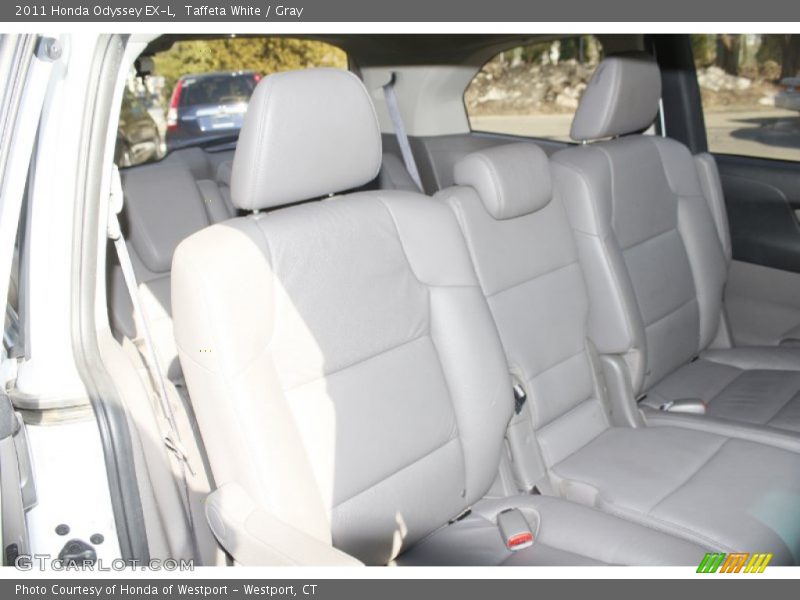 Taffeta White / Gray 2011 Honda Odyssey EX-L