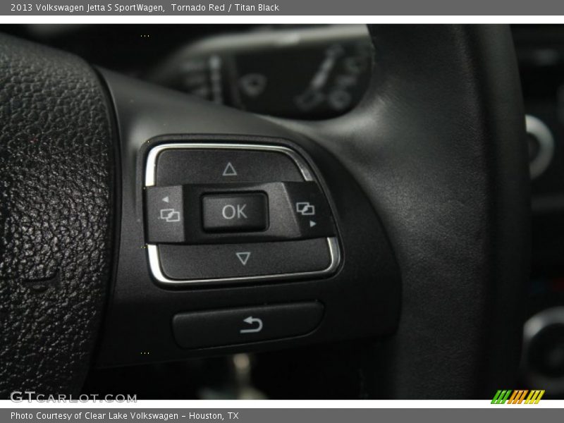 Tornado Red / Titan Black 2013 Volkswagen Jetta S SportWagen