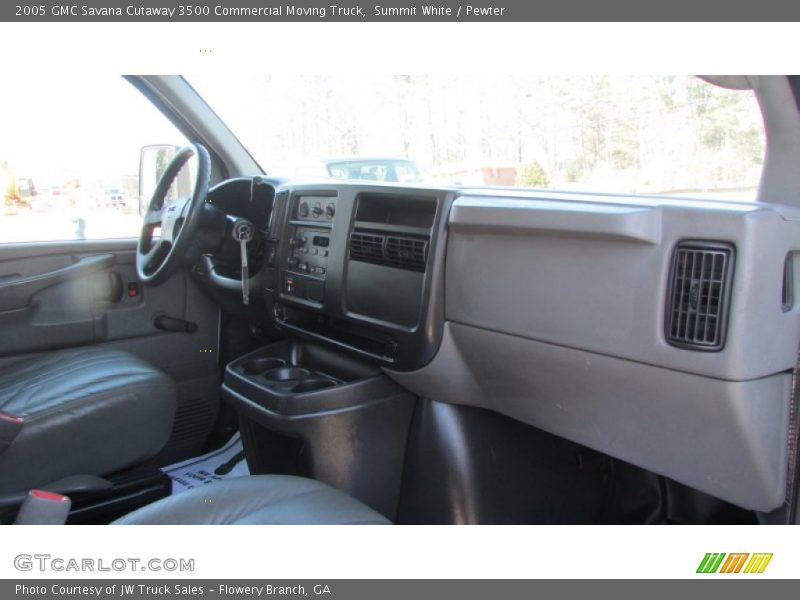 Summit White / Pewter 2005 GMC Savana Cutaway 3500 Commercial Moving Truck