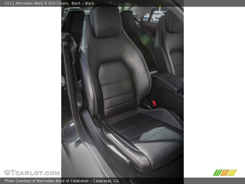 Black / Black 2011 Mercedes-Benz E 350 Coupe
