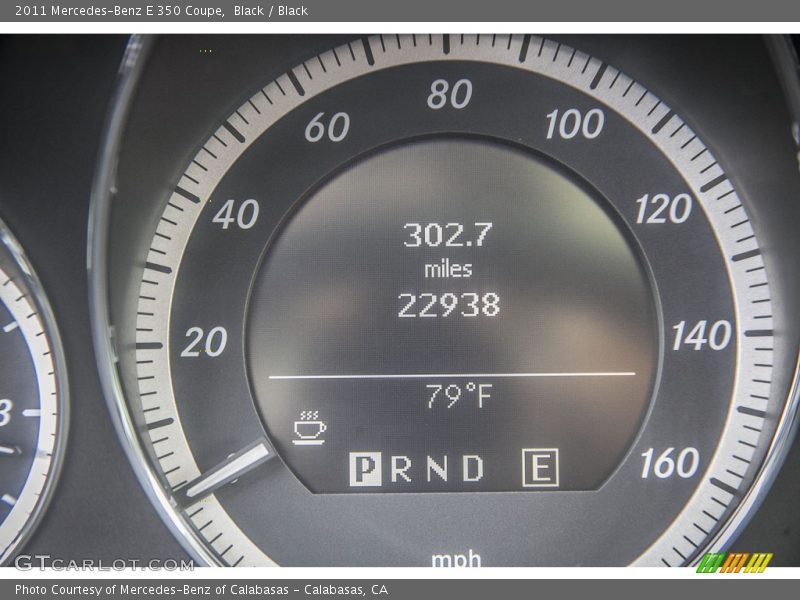 Black / Black 2011 Mercedes-Benz E 350 Coupe
