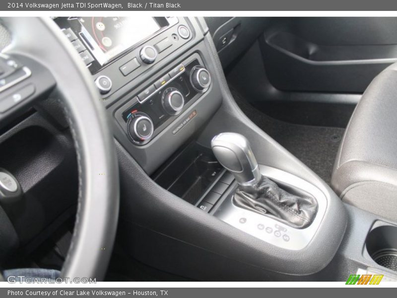 Black / Titan Black 2014 Volkswagen Jetta TDI SportWagen