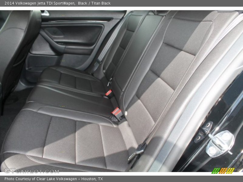 Black / Titan Black 2014 Volkswagen Jetta TDI SportWagen